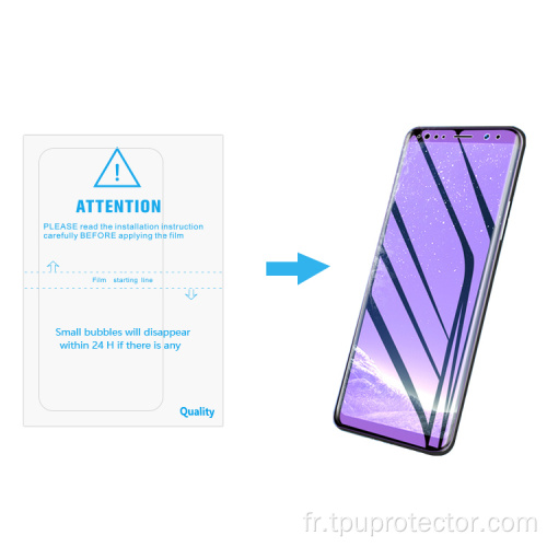 Film de protection hydrogel anti-bleue TPU